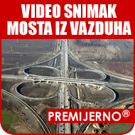 PREMIJERNO: Most Zemun-Borča iz vazduha, decembar 2014