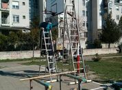 Beko osvežava košarkaški teren u Borči, LOBI
