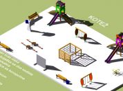 Tri nova parkića za decu u Borči, Krnjači i Kotežu - 2015