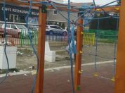 Uništen parkić u Borči kod Kockice, LOBI