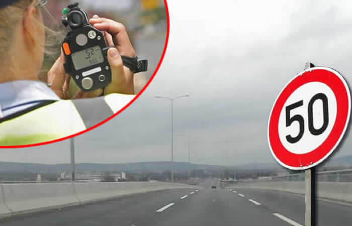 Ograničenje na obilaznici, radar, LOBI