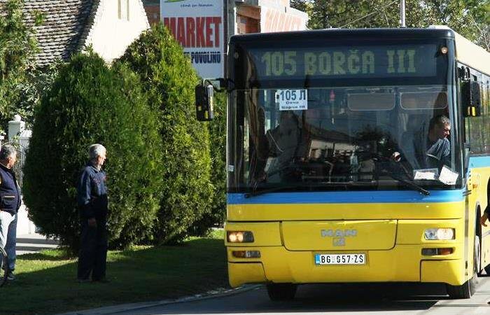 Linije 105 i 105l red vožnje, LOBI