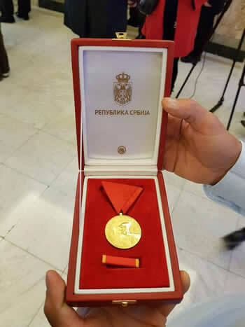 Renato Grbić dobio orden, LOBI